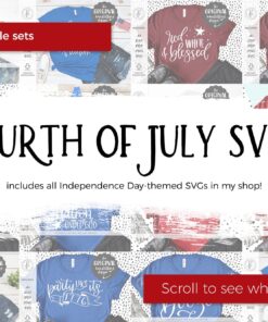 Fourth of July SVG Bundle - Silhouette File - Instant Download Cricut - Cricut SVG - America SVG - Independence Day Svg - Let's Get Lit Svg